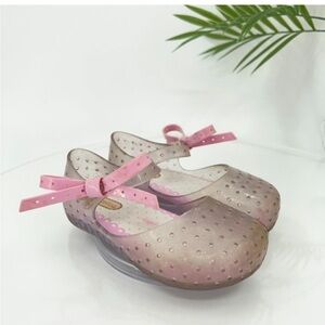 Mini Melissa Kids' Pink Jelly Shoes sz 10